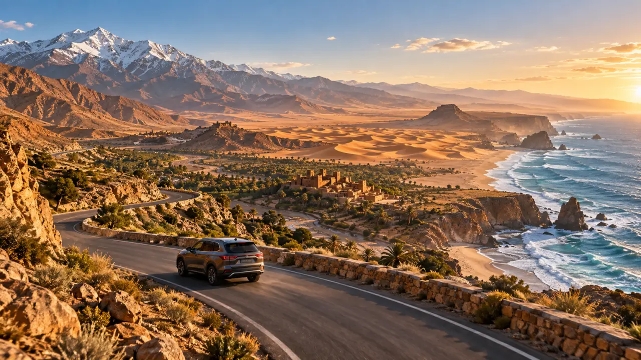 Road trip au Maroc : 3 itinéraires entre Atlas, océan et désert sans journées interminables