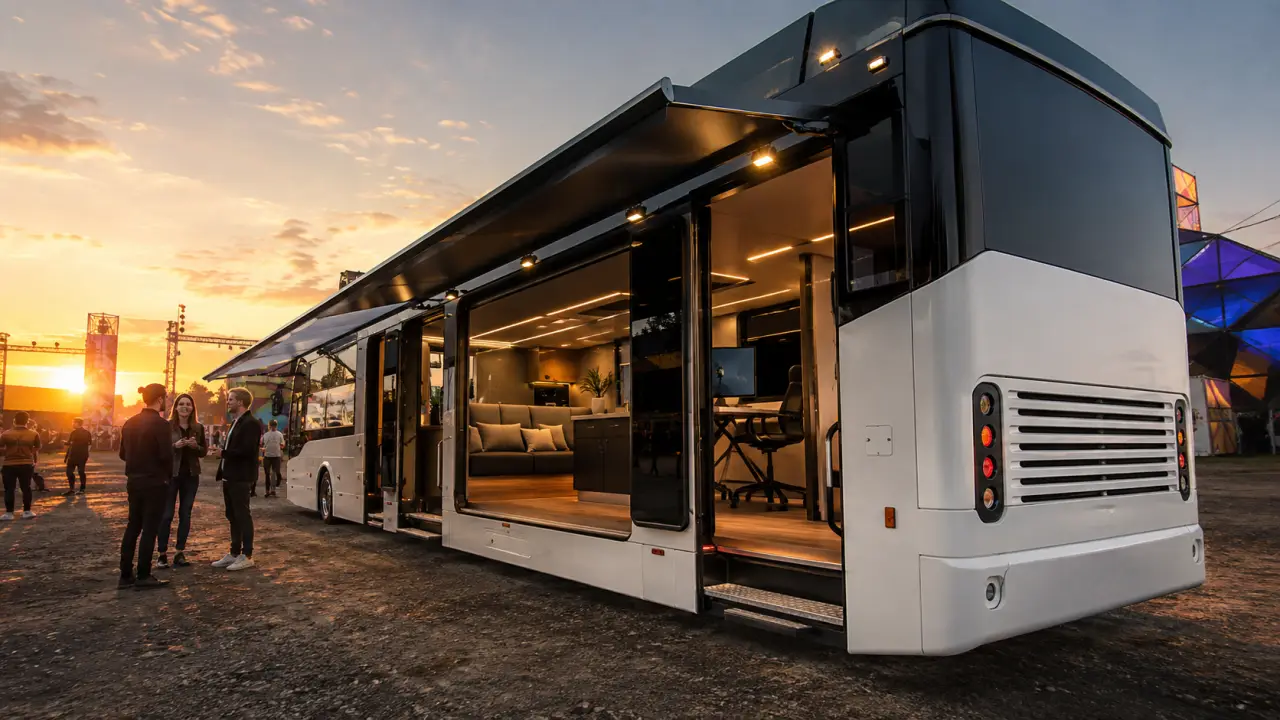 Aménager un bus pour vivre, travailler ou l’utiliser en véhicule événementiel
