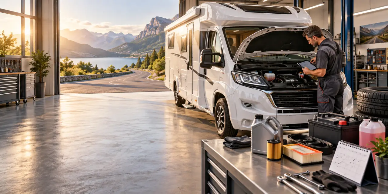 Entretien camping-car : le planning qui évite les 12 000 € de casse moteur