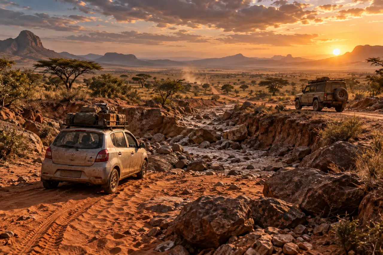 Road trip en Afrique : choisissez le mauvais véhicule et la route devient une impasse