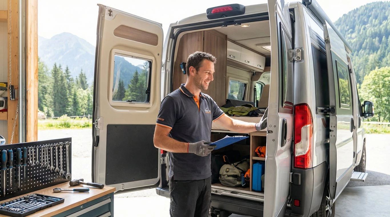 Portrait de Julien, responsable logistique